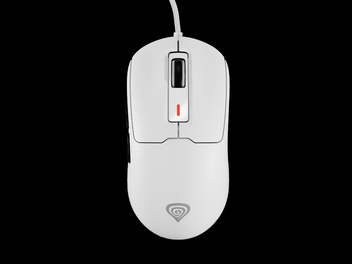 Gaming Mouse, Krypton 660, Wired, USB Type-A, White