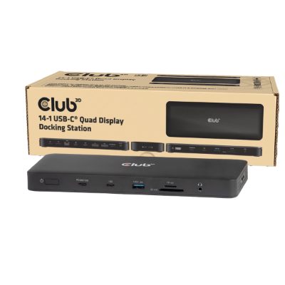 NB ACC DOCKING STATION 14IN1/USB-C 150W CSV-2540 CLUB3D