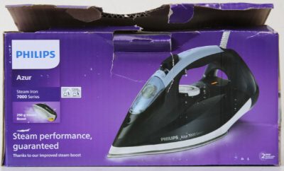 Philips DST7030/20 Steam iron, Dark Blue, Philips DST7030/20, Steam Iron, 2800 W, Water tank capacity 300 ml, Continuous steam 50 g/min, Steam boost performance 250 g/min, Dark Blue