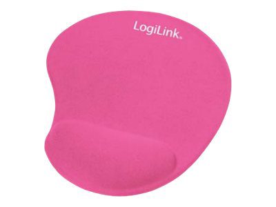 Logilink Mouse Pad, ID0027P, 220 x 220 x 30 mm, Pink
