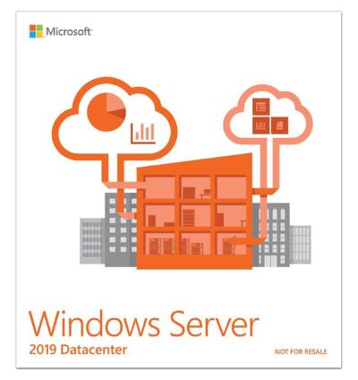 Windows Server 2019 Datacenter - 64-bit, P71-09023, EN, 16 cores, DVD-ROM, Licence
