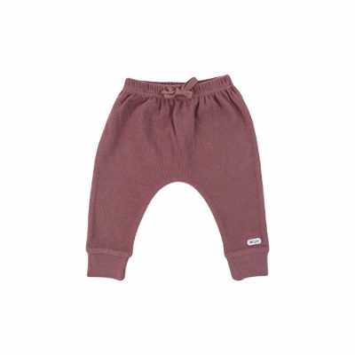 Lodger Jogger mazuļu legingi Nomad Rib, Rosewood 68cm