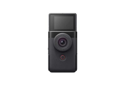Vlogging Kit, PowerShot V10 BK, Compact camera, 20.9 MP, Optical zoom 0x x, Digital zoom 3x x, ISO sensitivity (max) 6400, Display diagonal 2 ", Wi-Fi, Video recording, Lithium-ion, Black
