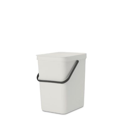 BRABANTIA atkritumu tvertne Sort & Go, 25 l, Light Grey