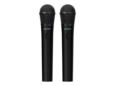 Wireless Microphone Set with 2 Mics and Receiver, ULTMIC1