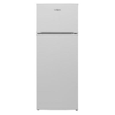 Goddess Refrigerator, GODRDD0144GW8AE, Energy efficiency class E, Free standing, Double Door, Height 145 cm, Fridge net capacity 171 L, Freezer net capacity 42 L, 41 dB, White
