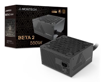 Power Supply, MONTECH, BETA 2, ATX, PC, 100 - 240 V, 550 W, BETA2550W