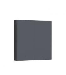 SMART HOME WIRED SWITCH DOUBLE/GREY WS-EUK02-G AQARA