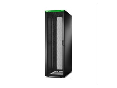 APC Easy Rack 600mm/42U/1000mm, with Roof, Side panel,castors,feet and 4 Brackets, No Bottom, black, Schneider Electric