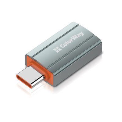 ColorWay USB-A to Type-C Adapter, CW-AD-AC