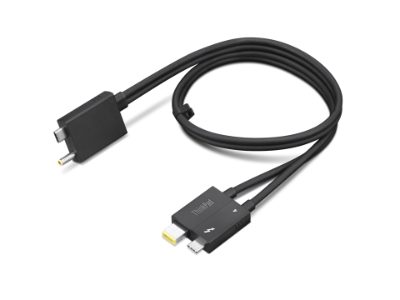 ThinkPad Thunderbolt 4 WorkStation Dock Split Cable, 4X91K16970, Thunderbolt 4