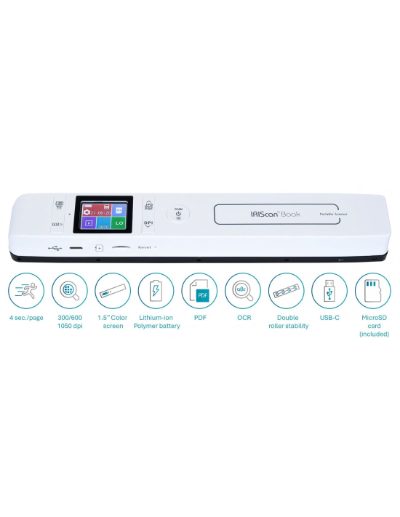 IRIS IRIScan Book 7, Handheld Scanners