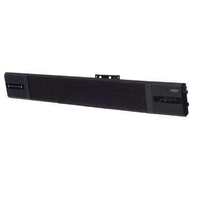 Heater, NER-2400, Nero Wall/Hanging, Infrared, 2400 W, Black, IP55