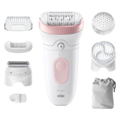 BRAUN Silk 7 epilators ar piederumiem