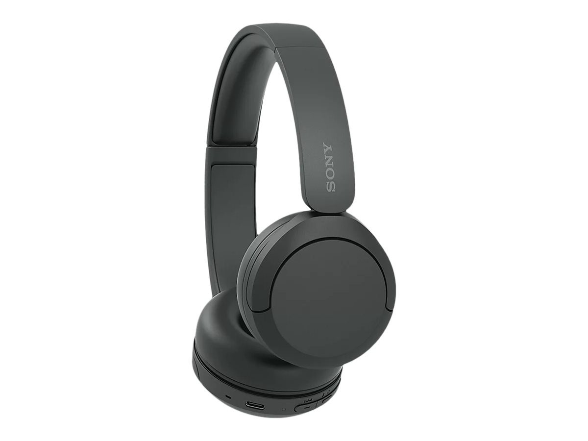 Wireless Headphones, WH-CH520, Wireless, On-Ear, Microphone, Black