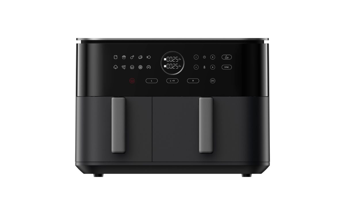 Xiaomi Dual Zone Air Fryer EU, Power 2700 W, Capacity 10 L, Black
