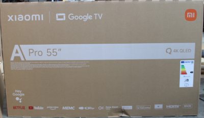 Xiaomi QLED TV A Pro 2026 55'', Xiaomi QLED TV A Pro 2026, 55, Smart TV, Google TV, 4K UHD