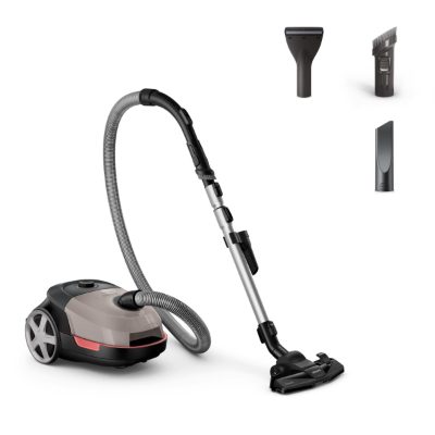 Vacuum Cleaner, PHILIPS, Bagged, 900 Watts, Capacity 4 l, Noise 77 dB, Beige, Weight 4.6 kg, XD5122/10