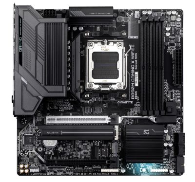 Gigabyte B850M GAMING X WIFI6E, Processor family AMD, Processor socket AM5, DDR5 SDRAM, Supported hard disk drive interfaces M.2, SATA, Number of SATA connectors 4, Micro ATX
