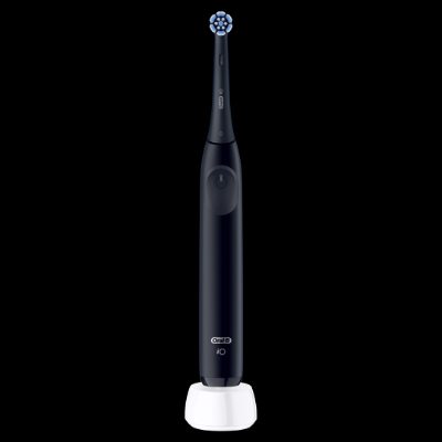 Oral-B Electric Toothbrush, iO2, Rechargeable, For adults, Number of brush heads included 1, Number of teeth brushing modes 3, Night Black