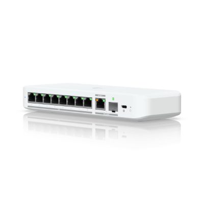 Flex 2.5G, Flexible, 8-port 2.5 GbE switch, Desktop, Managed, 10 Gbps (RJ-45) ports quantity 1, SFP+ ports quantity 1