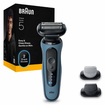 BRAUN Series 5 skuveklis, gaiši zils
