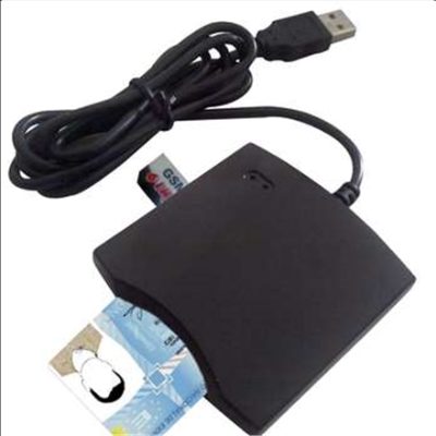 SMART CARD READER USB PC/SC Black