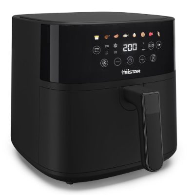 Tristar Digital Airfryer, FR-9060, Power 1700 W, Capacity 6 L, Black, Hot air technology