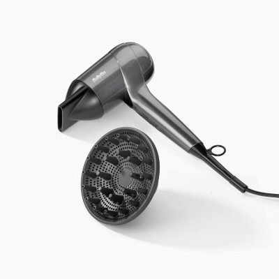 BaByliss Titanium Shine matu fēns, 1600 W, pelēks