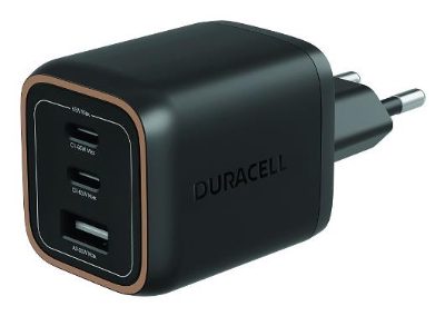 MOBILE CHARGER WALL 65W/BLACK DRACUSB25-EU DURACELL