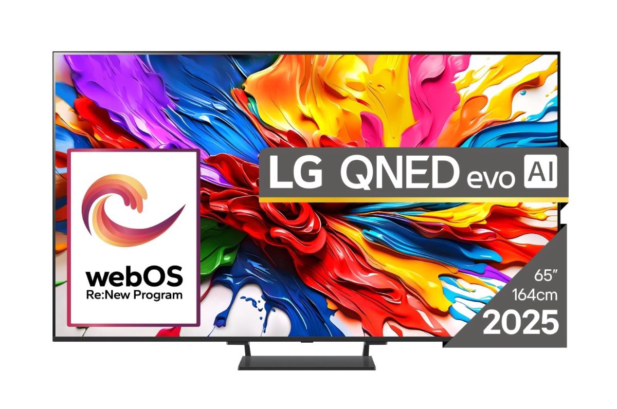 TV Set, LG, 65", 4K/Smart, 3840x2160, Wireless LAN, Bluetooth, webOS, 65QNED93A6A