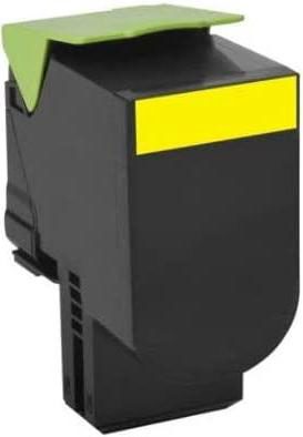 Lexmark Toner Cartridge Standard Ret EA, Toner cartridge, Yellow