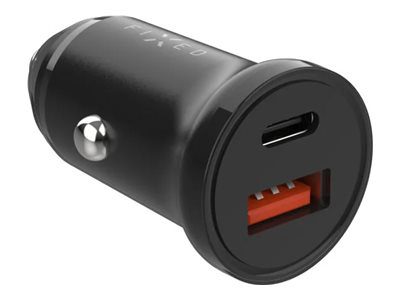 Car Charger USB-C/USB, 20W, FIXCC20N-CU-BK