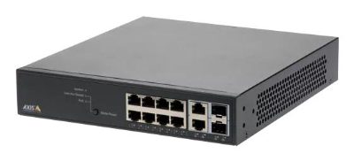 Switch, AXIS, Rack 1U, 8x10Base-T / 100Base-TX / 1000Base-T, 2x10/100/1000BASE-T/SFP combo, 2xSFP, 8xRJ45, 01191-002