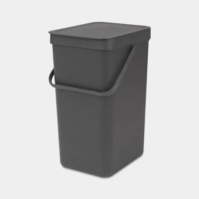 BRABANTIA atkritumu tvertne Sort & Go, 16 l, grey