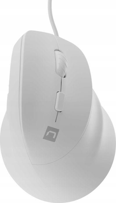 Mouse, Natec Crake 2 Pro, Wired, White