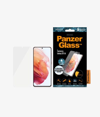 Samsung, Galaxy S21 5G, Glass, Clear, Case Friendly