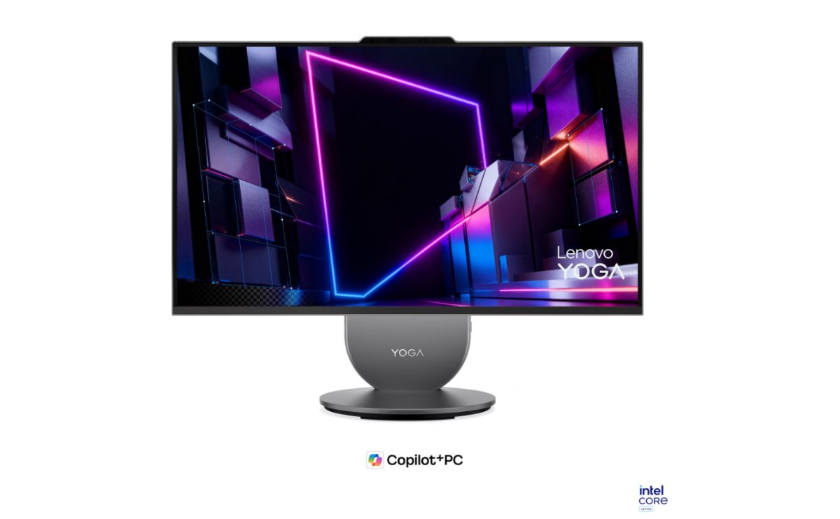 Yoga, 27IPH11, Desktop, AIO, 27 ", Intel Core Ultra 7, 356H, 32 GB, Soldered LPDDR5X, 1000 GB, Intel Graphics, Nordic, Windows 11 Home, Warranty 24 month(s)