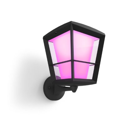Philips Hue WCA Econic Outdoor Wall Lantern Up, 15 W, 2000-6500 Hue White Colour Ambiance