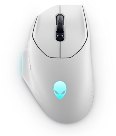 Gaming Mouse, AW620M, Wired/Wireless, Alienware Wireless Gaming Mouse, Lunar Light