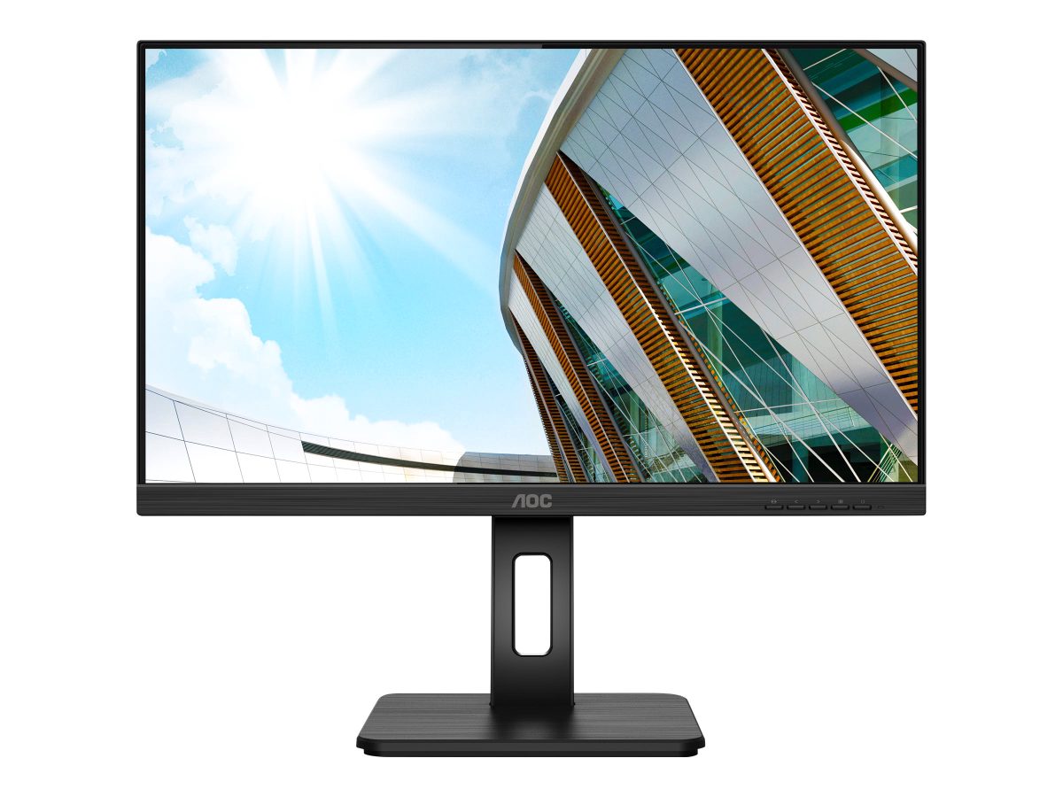 Q24P2Q, 23.8 ", IPS, QHD, 16:9, 75 Hz, 4 ms, 2560 x 1440, 250 cd/m², Headphone out (3.5mm), HDMI ports quantity 1, Black, Warranty 36 month(s)