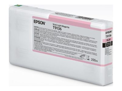 Epson Ink Cartridge, T91360N, Ink Cartrige, Vivid Light Magenta