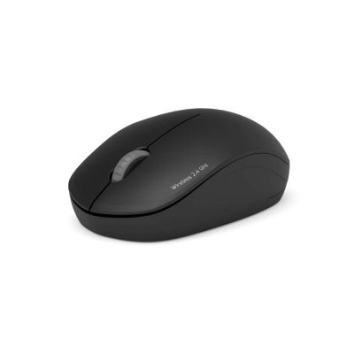 PORT CONNECT Mouse, Collection II, Wireless, 2.4 GHz, Black