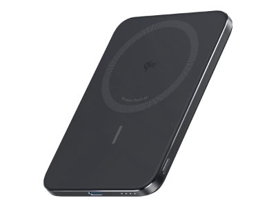 Anker Nano Power Bank (5K, Slim), 5000 mAh, 24 pin USB-C, Black