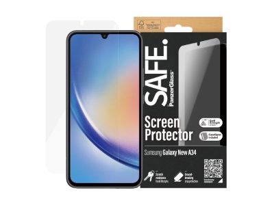 SAFE by PanzerGlass Screen Protector Samsung Galaxy A35 5G, Ultra-Wide Fit w EasyAligner, PanzerGlass
