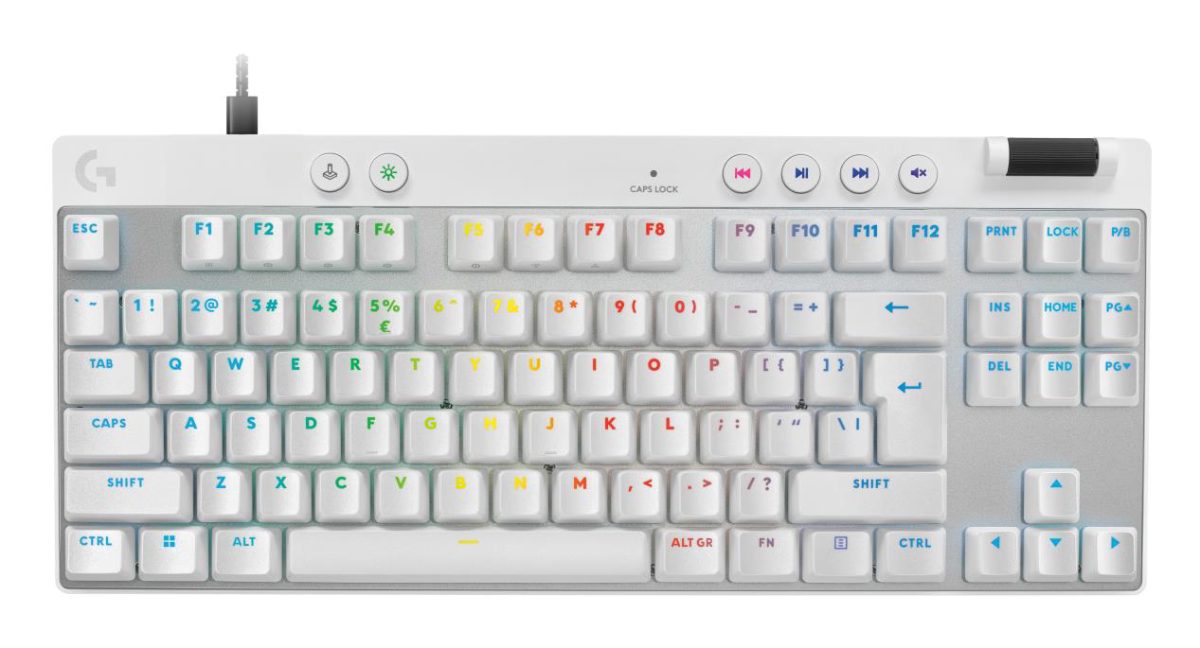 KEYBOARD PRO X TKL RAPID/ENG WHITE 920-013242 LOGITECH