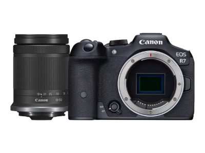 D.CAM EOS R7 RF-S 18-150 IS STM EU26 (AIP2), Megapixel 32.5 MP, Image stabilizer, ISO sensitivity (max) 32000, Wi-Fi, Video recording, Manual, CMOS, Black