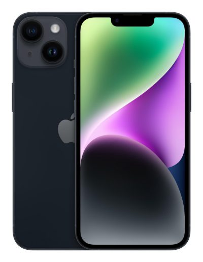 REFURB. PHONE IPHONE 14/128GB BLACK GRADE B RENEWED