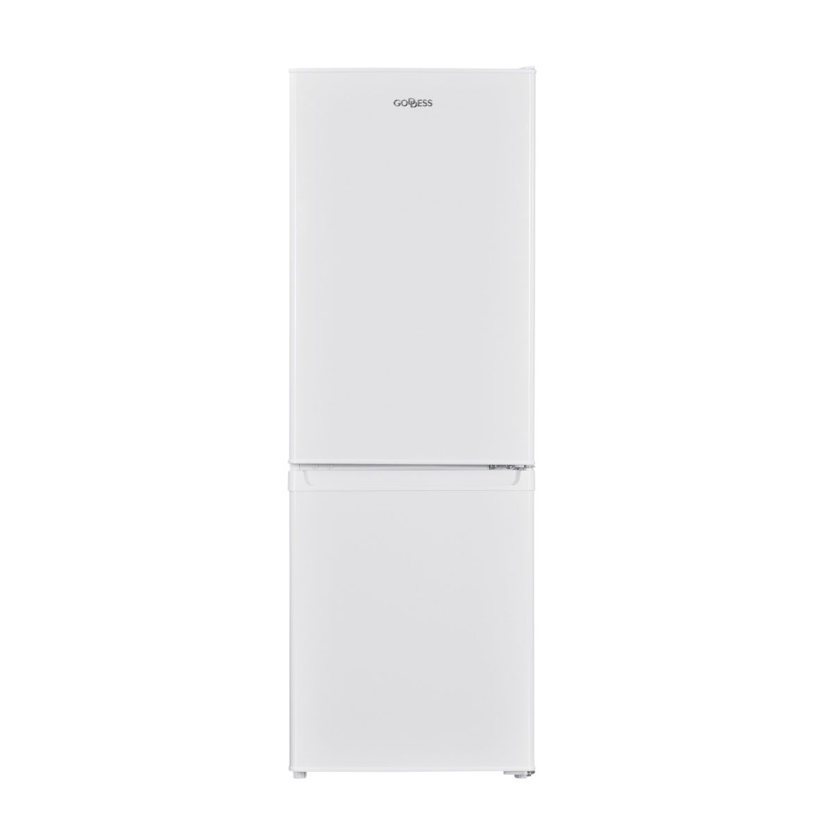 Refrigerator, GODRCE0142GW9E, Energy efficiency class E, Free standing, Combi, Height 142.2 cm, Fridge net capacity 121 L, Freezer net capacity 52 L, 40 dB, White