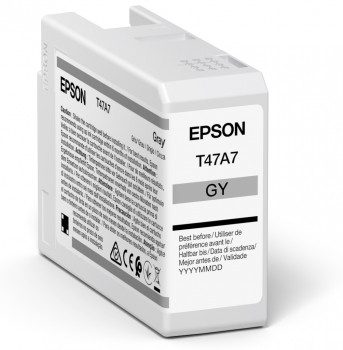Epson UltraChrome Pro 10 ink, T47A7, Ink cartrige, Grey